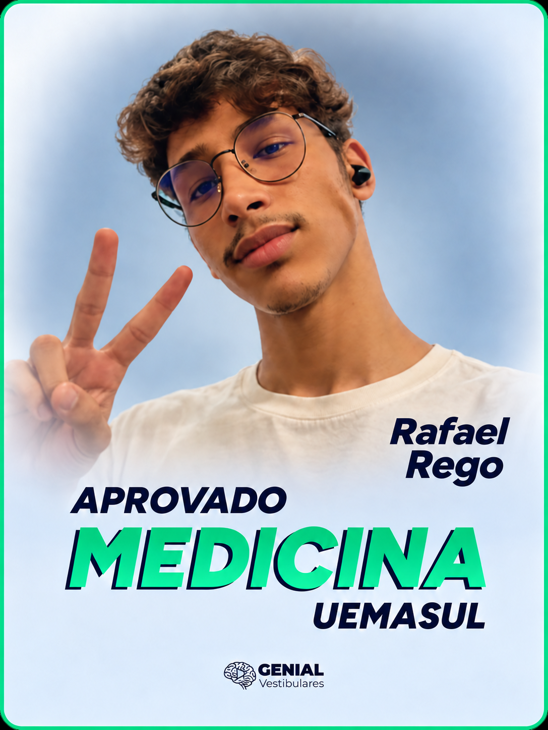 Rafael Rego — aprovado(a) em Medicina UEMASUL