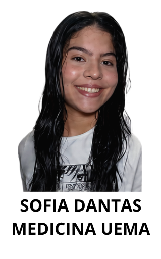Sofia Dantas — aprovado em Medicina UEMA